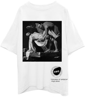 Virgil Abloh Canary Yellow Pyrex T-Shirt White Virgil Abloh Canary Yellow Pyrex T-Shirt White