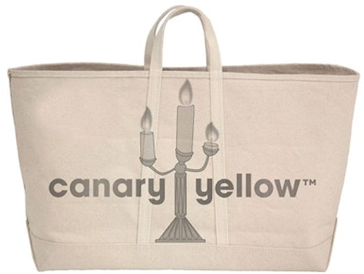 Virgil Abloh Canary Yellow Tote Bag White Order Virgil Abloh Canary Yellow Tote Bag White
