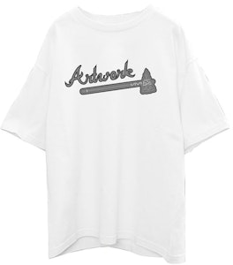 Virgil Abloh Canary Yellow x Artwork x Reaper II Baju-T Putih Buy Virgil Abloh Canary Yellow x Artwork x Reaper II Baju-T Putih