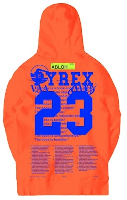 Virgil Abloh Canary Yellow x Carravaggio x Pyrex Hoodie Orange Order Virgil Abloh Canary Yellow x Carravaggio x Pyrex Hoodie Orange