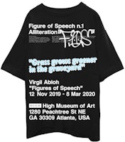 Virgil Abloh Canary Yellow x FOS Alliteration VAA AMO Towers T-Shirt Black Virgil Abloh Canary Yellow x FOS Alliteration VAA AMO Towers T-Shirt Black
