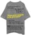 Virgil Abloh Canary Yellow x FOS Alliteration VAA AMO Towers T-Shirt Grey