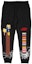 Buy Virgil Abloh Canary Yellow x FOS Culture Wall Sweatpants Black