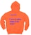 Virgil Abloh Canary Yellow x FOS VAA AMO Hoodie Orange