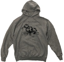 Virgil Abloh MCA Figures Of Speech Flags (Blue Text) Hoodie Heather Grey Virgil Abloh MCA Figures Of Speech Flags (Blue Text) Hoodie Heather Grey