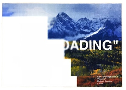 Virgil Abloh x IKEA "STILL LOADING" Karpet 140x200 CM Multiwarna Buy Virgil Abloh x IKEA "STILL LOADING" Karpet 140x200 CM Multiwarna