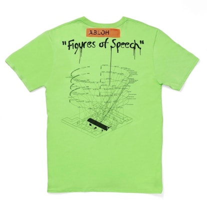 Virgil Abloh x MCA Figures of Speech Amo Tee Lime Order Virgil Abloh x MCA Figures of Speech Amo Tee Lime
