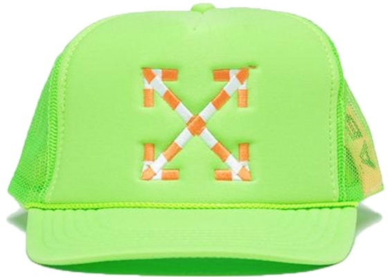 Virgil Abloh x MCA Figures of Speech Arrows Trucker Hat Green Buy Virgil Abloh x MCA Figures of Speech Arrows Trucker Hat Green