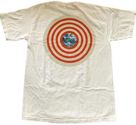 Virgil Abloh x MCA Figures of Speech Cali Dewitt Globe Tee White Order Virgil Abloh x MCA Figures of Speech Cali Dewitt Globe Tee White