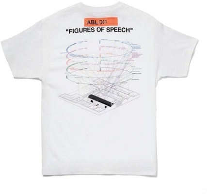 Virgil Abloh x MCA Figures of Speech FOS Tee White Order Virgil Abloh x MCA Figures of Speech FOS Tee White