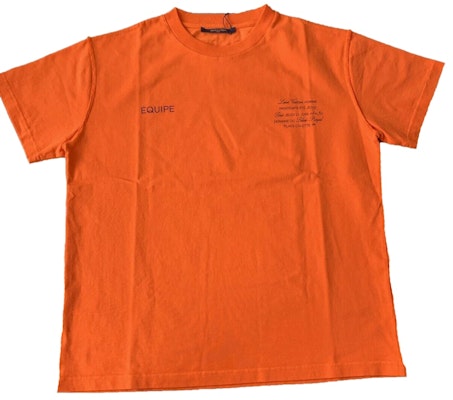 Virgil Abloh x MCA Figures of Speech Louis Vuitton Tee Orange Buy Virgil Abloh x MCA Figures of Speech Louis Vuitton Tee Orange