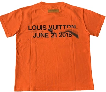 Virgil Abloh x MCA Figures of Speech Louis Vuitton Baju-T Oren Order Virgil Abloh x MCA Figures of Speech Louis Vuitton Baju-T Oren