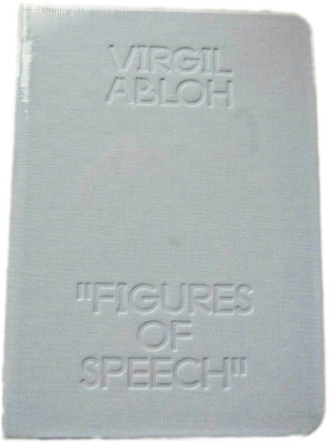 Virgil Abloh x MCA Figures of Speech Notebook White Buy Virgil Abloh x MCA Figures of Speech Notebook White