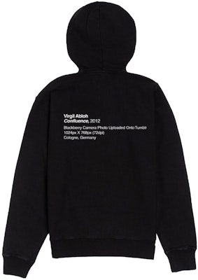 Virgil Abloh x MCA Figures of Speech Pyrex Hoodie Black Order Virgil Abloh x MCA Figures of Speech Pyrex Hoodie Black