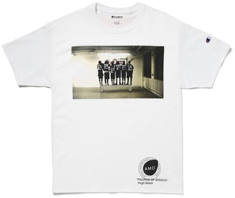 Virgil Abloh x MCA Figures of Speech Pyrex Team Tee White Buy Virgil Abloh x MCA Figures of Speech Pyrex Team Tee White