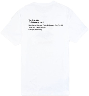 Virgil Abloh x MCA Figures of Speech Pyrex Tee White Order Virgil Abloh x MCA Figures of Speech Pyrex Tee White