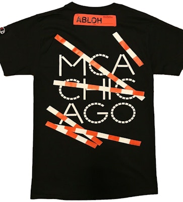 Virgil Abloh x MCA Figures of Speech Tape Tee Black Order Virgil Abloh x MCA Figures of Speech Tape Tee Black