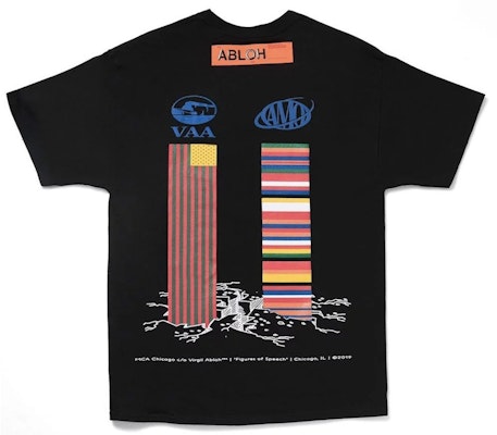 Virgil Abloh x MCA FOS Million Things Tee Black Order Virgil Abloh x MCA FOS Million Things Tee Black