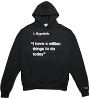 Virgil Abloh x MCA Hyperbole Hoodie Black Virgil Abloh x MCA Hyperbole Hoodie Black