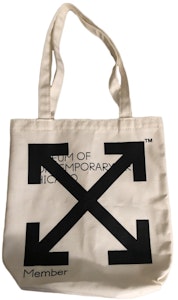 Beg Tote Virgil Abloh x MCA Putih Buy Beg Tote Virgil Abloh x MCA Putih