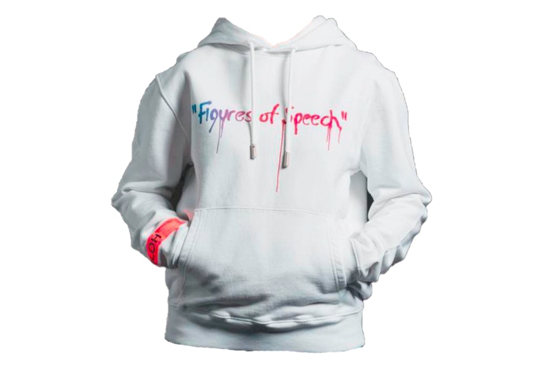 Buy Virgil Abloh x Simon Brown Off-White MCA 演讲主题#45 白色连帽衫