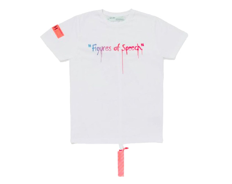Virgil Simon Brown Off-White MCA Figures of Speech #199 Tee White