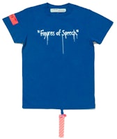 Virgil Abloh x Simon Brown Off-White MCA Figures of Speech Tee Blue Virgil Abloh x Simon Brown Off-White MCA Figures of Speech Tee Blue