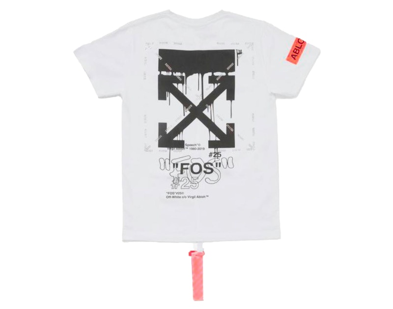 Order Virgil Abloh x Simon Brown Off-White MCA Figures of Speech #25 Kaos Putih