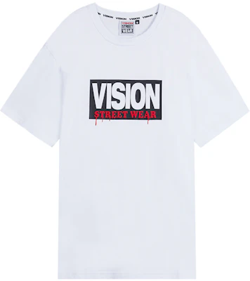 Vision Street Wear Casual Street T-Shirt Unisex White V192NC304201 Buy Vision Street Wear Casual Street T-Shirt Unisex White V192NC304201