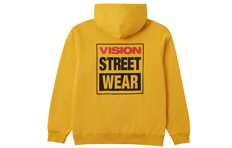 Vision Street Wear Classic Logo Hoodie Yellow (Unisex) V214NB300241