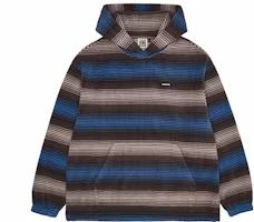 Vision Street Wear Classic Retro Fleece Striped Pullover Unisex Coffee Color Sweater V234NB501808 Vision Street Wear Classic Retro Fleece Striped Pullover Unisex Coffee Color Sweater V234NB501808