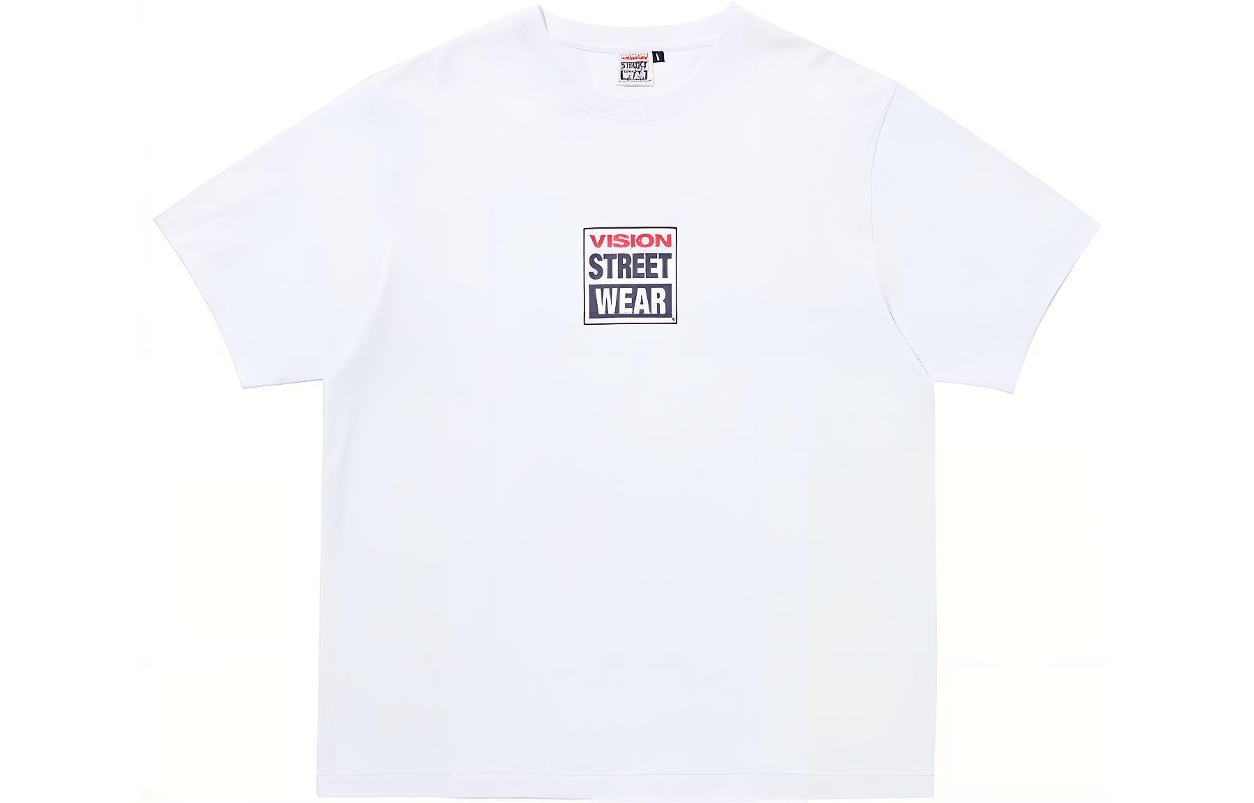 Vision Street Wear Classic Retro Graphic Tee Unisex Crewneck Short Sleeve Shirt. V000NC0008