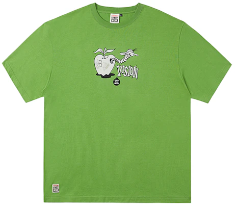 Vision Street Wear Graphic Print Oversized Tee Unisex Lime Green V222NC600325 Buy Vision Street Wear Graphic Print Oversized Tee Unisex Lime Green V222NC600325