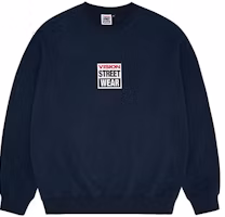 Vision Street Wear Heavyweight Crewneck Sweatshirt Unisex Street Style. V233NB5008 Vision Street Wear Heavyweight Crewneck Sweatshirt Unisex Street Style. V233NB5008
