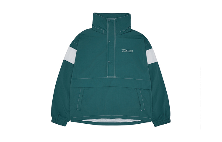 Vision Street Wear Retro Colorblock Sports Jacket Unisex V233NN5012