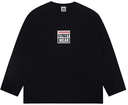 Vision Street Wear Retro Graphic Long Sleeve Tee Unisex Crewneck. V241NC5005 Buy Vision Street Wear Retro Graphic Long Sleeve Tee Unisex Crewneck. V241NC5005