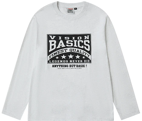 Vision Street Wear Retro Logo Print Oversized Long Sleeve Tee Unisex Streetwear V243NC5001 Buy Vision Street Wear Retro Logo Print Oversized Long Sleeve Tee Unisex Streetwear V243NC5001