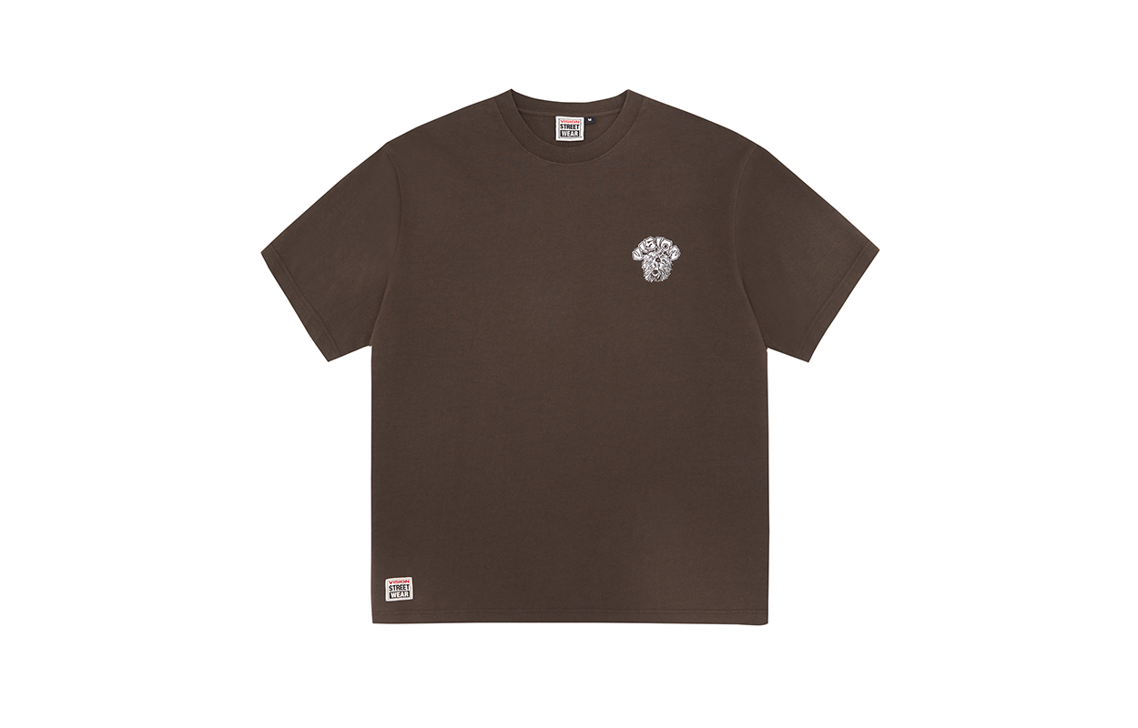 Vision Street Wear Retro Series Oversized Streetwear T-Shirt Unisex. V242NC5018