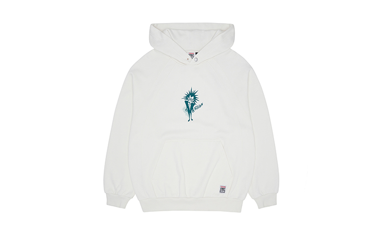 Vision Street Wear Retro Washed Raglan Sweatshirt Unisex V233NB5011