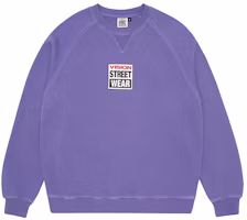 Vision Street Wear SS23 Retro Washed Raglan Sleeve Sweatshirt Unisex Couples Style V231NB9001 Vision Street Wear SS23 Retro Washed Raglan Sleeve Sweatshirt Unisex Couples Style V231NB9001