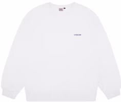 Vision Street Wear SS24 Oversized Logo Print Pullover Sweatshirt Unisex. V241NB5012 Vision Street Wear SS24 Oversized Logo Print Pullover Sweatshirt Unisex. V241NB5012