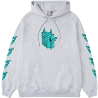 Vision Street Wear x Cyclops Dwarf Hoodie Gray Unisex Colorblock Cartoon Design V221NB601103 Vision Street Wear x Cyclops Dwarf Hoodie Gray Unisex Colorblock Cartoon Design V221NB601103