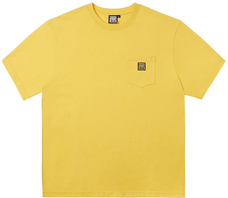 Vision Street Wear Yellow Pocket Relaxed Fit Unisex T-Shirt V222NC600907 Buy Vision Street Wear Yellow Pocket Relaxed Fit Unisex T-Shirt V222NC600907