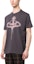 Purchase ヴィヴィアンウエストウッド グラフィックプリント クルーネックルーズフィットTシャツ グレー 3G010014J001MGOP402