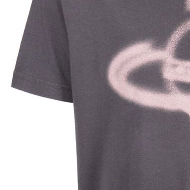 Sizing ヴィヴィアンウエストウッド グラフィックプリント クルーネックルーズフィットTシャツ グレー 3G010014J001MGOP402