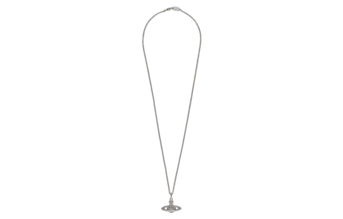 Vivienne Westwood  Mini Bas Relief Orb Pendant Saturn Design Necklace Silver. 6302010402P116P116 圖 3
