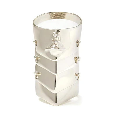 Vivienne Westwood Amour Ring Saturn Armor 925 Silver Couple Ring Silver Unisex 6403000301P019P019