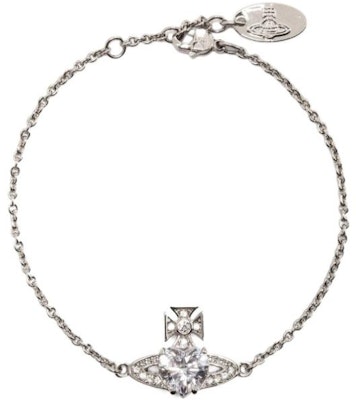 薇薇安·魏斯伍德女性銀色黃銅鏈條手鍊 Bas Relief 系列 6102020Q02P169 Lookbook 薇薇安·魏斯伍德女性銀色黃銅鏈條手鍊 Bas Relief 系列 6102020Q02P169