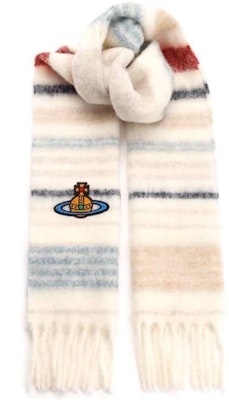 薇薇安·威斯特伍德刺繡圍巾 男女情侶款多色針織 8103014FW00QMJPB401 Order 薇薇安·威斯特伍德刺繡圍巾 男女情侶款多色針織 8103014FW00QMJPB401