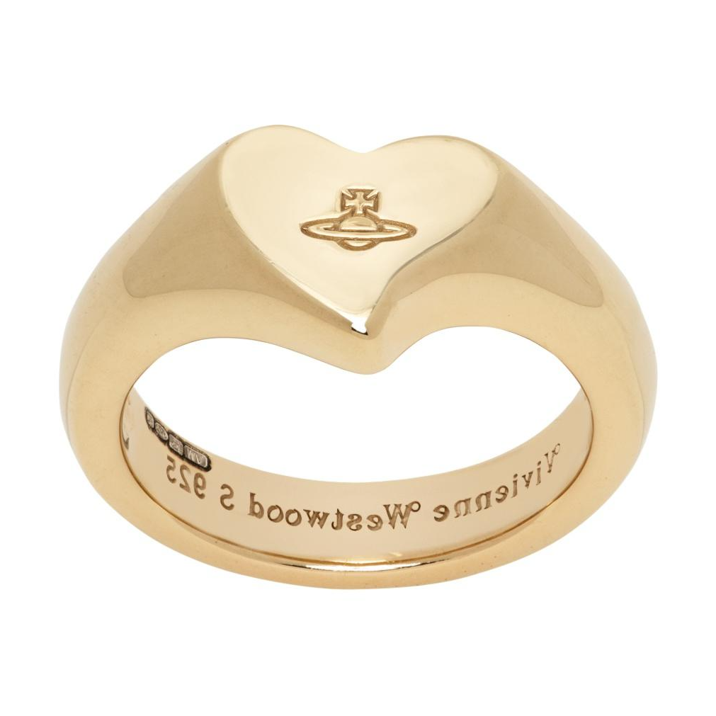 Lookbook ヴィヴィアン·韋斯特伍德 男款金 925 銀戒指標誌設計 6404006101R001FJ925